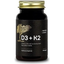 Apothecary Vitamín D3 + K2 60 kapsúl