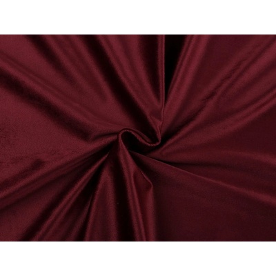 Stoklasa Velvet / samet oděvní hladký Balení: 1 m, Varianta: 6 (37) vínová 6 (37) vínová