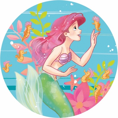 Komar Samolepicí vliesová fototapeta Dot Ariel Seahorses pr. 125 cm
