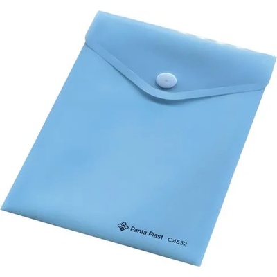 Panta Plast Калъф за документи a6, pp, патент, 160 микрона, panta plast, пастелно син 0410-0052-03 (0410-0052-03)