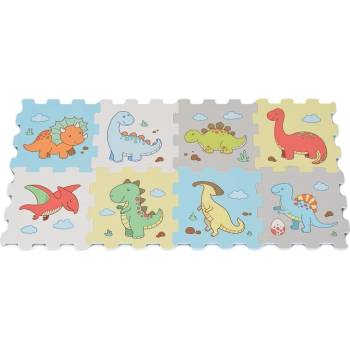 Moni Toys Мек пъзел за под с принт Moni Toys - Dinosaur, 8 части (111415)