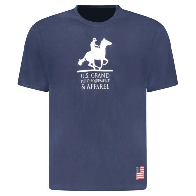 U.S. Grand stylové pánské tričko s krátkým rukávem POLO Blue