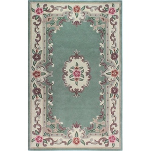 Flair Rugs Зелен вълнен килим , 120 x 180 cm Aubusson - Flair Rugs (503119310793)