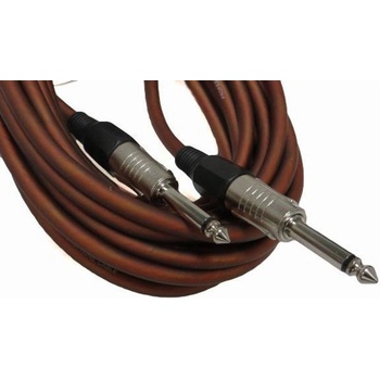 Royal Кабел Royal Mono Jack M/M 10m Signal, от 1x 6.3mm TRS Mono(м) към 1x 6.3mm TRS Mono(м), 10m, черен