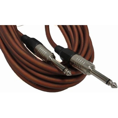 Royal Кабел Royal Mono Jack M/M 10m Signal, от 1x 6.3mm TRS Mono(м) към 1x 6.3mm TRS Mono(м), 10m, черен