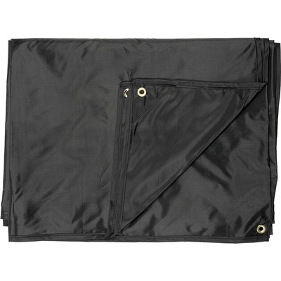 MFH многофункционален брезент, черен, приблизително 200 x 300 cm (32421A)