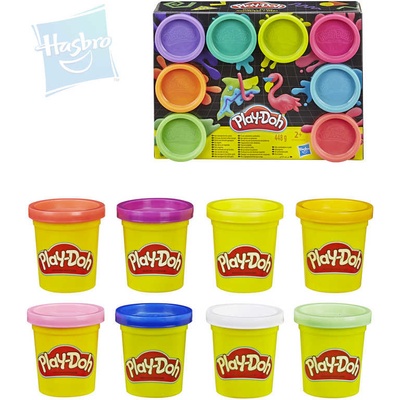 Play-Doh Balení 8 kelímků modelíny – Zbozi.Blesk.cz