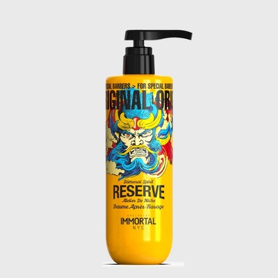 Immortal Reserve Samurai Spirit Aftershave Balsam For Special Barbers balzám po holení 500 ml