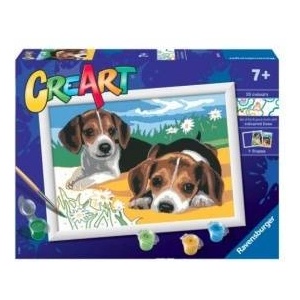 Cre Art Ravensburger Painting CreArt for Kids Puppies Jack Russel