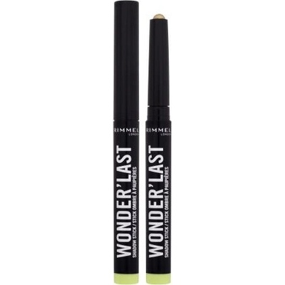Rimmel London Wonder'Last Shadow Stick očné tiene v ceruzke 008 galactic green 1,64 g