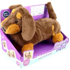 Manyuk Toys Плюшен дакел с функция за запис и музика - 21 см (2016)