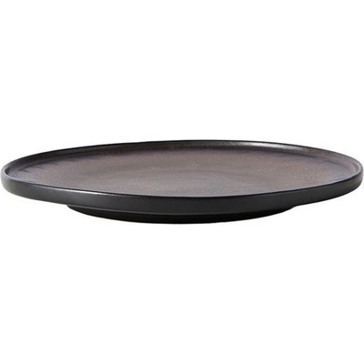 Muubs Dezertní talíř CETO 22 cm černo-hnědý