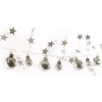 EMOS LED гирлянд 20xLED/2xAA 2, 2 m топла бяла (EMS882)