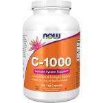 NOW NOW Vitamin C-1000 with 100mg Bioflavonids, 500 Veg Capsules