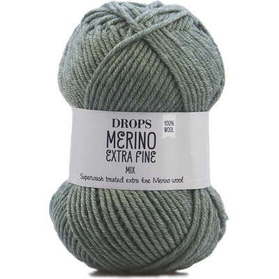 Drops Merino Extra Fine 47 zelená šalvěj