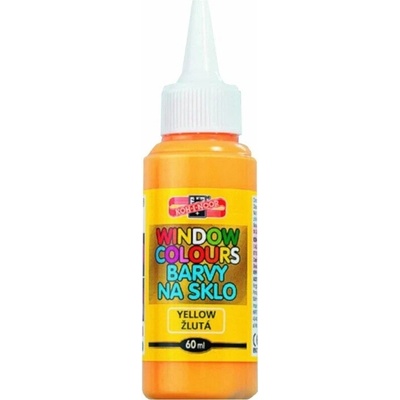 Farba na sklo KOH-I-NOOR 60 ml žltá