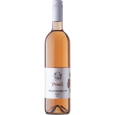 Pereg Cabernet Sauvignon rosé polosuché 2023 11% 0,75 l (čistá fľaša)