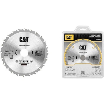 Cat powertools Диск за циркуляр CAT DA08001 184x30x1.4мм 24 зъба (3512693)