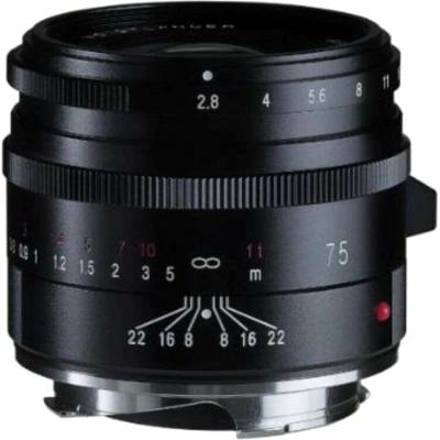 VOIGTLÄNDER 75 mm f/2,8 Apo-Skopar M-bajonet čierny