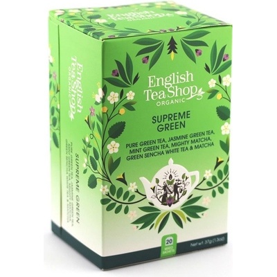 English Tea Shop Mix Vrcholně zelených čajů 20 sáčků