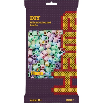 HAMA Mix korálky v sáčku 500 ks Maxi