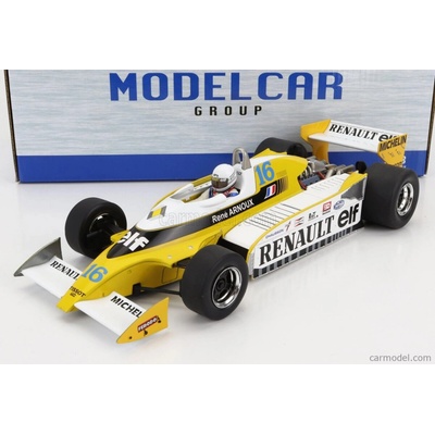 Mcg Renault F1 Rs10 Team Renault Elf N 16 British Gp 1979 Rene Arnoux Žlutá Bílá 1:18