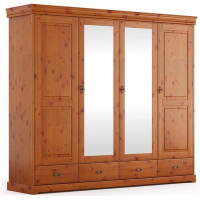 Nábytek z lesa Terra Red 4D 253 x 218 x 62 masiv borovice