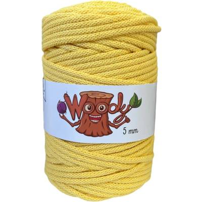 Woody Crafts Woody 5 mm – Žlutá (50m)
