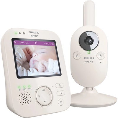 Philips Бебефон philips avent scd891/26 ТЕРМОМЕТЪР, ПРИСПИВНИ ПЕСНИЧКИ, ОБРАТНА ВРЪЗКА, ВИДЕО СИГНАЛ, НОЩНА СВЕТЛИНА (8720689020992)