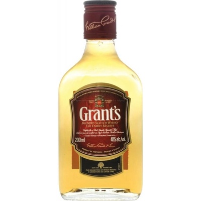 Grants whisky 43% 0,2 l (holá láhev)