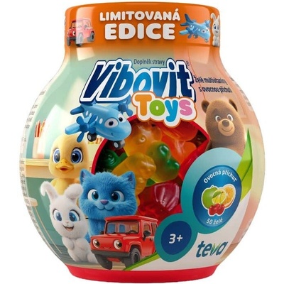 Vibovit Toys želé bonbóny multivitamín 50 ks