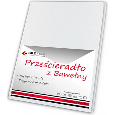 Gre-Max Prostěradlo tradiční bavlna 160x200