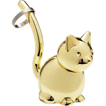Umbra Поставка за пръстени Umbra Zoola Cat, цвят месинг (299212-104)