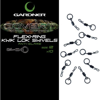 Gardner Obratlíky Covert Flexi Ring Kwik Lok veľ.12
