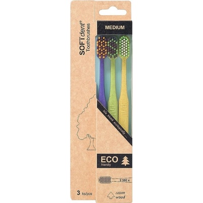 SOFTdent Eco medium 3 ks – Zbozi.Blesk.cz