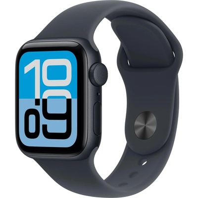 Apple Watch SE 3 (2025) 40mm Midnight Aluminium Case with Midnight Sport Band M/L MEHC4WF/A