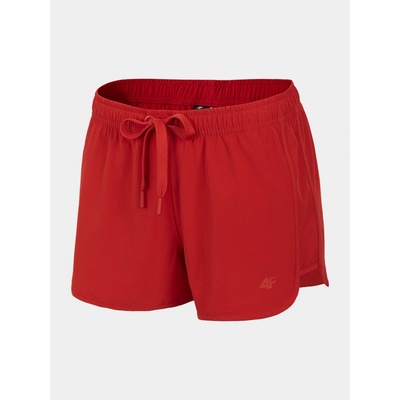 4F H4L21-SKDT001 dámske kraťasy red