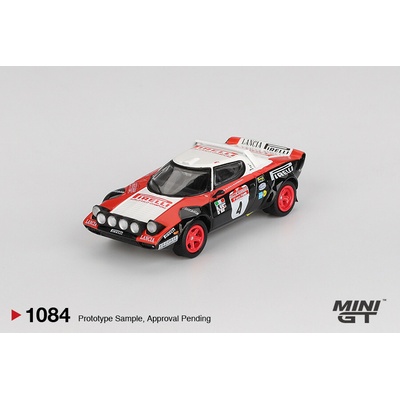 MINI GT Lancia Stratos HF 4 1978 Rally Sanremo Winner 1:64