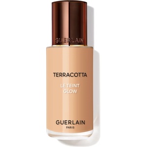 Guerlain Terracotta Le Teint Glow течен озаряващ фон дьо тен за естествен вид цвят 3W Warm 35ml
