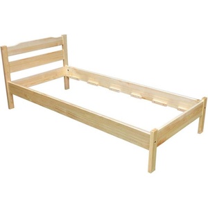 Bogdan Furniture G Единично Легло BM Masiv 1, Натурален цвят