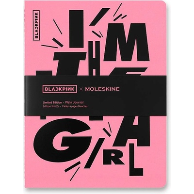 Moleskine Sešit Cahier Blackpink B5 čistý černorůžový