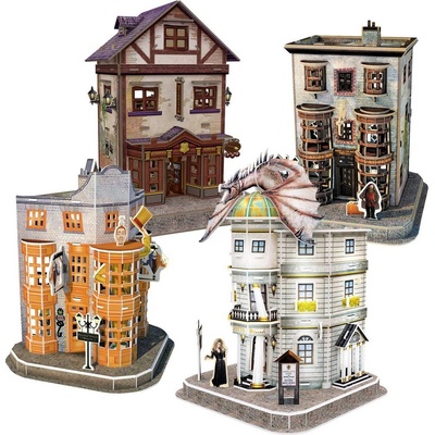 CubicFun 3D puzzle Harry Potter: Příčná ulice 273 ks