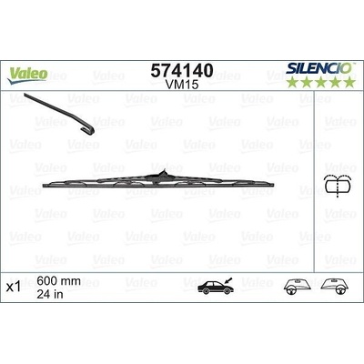 Valeo Silencio 600 mm VA 574140