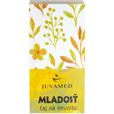 JUVAMED MLADOSŤ čaj na imunitu bylinný čaj v 20 x 1,5 g
