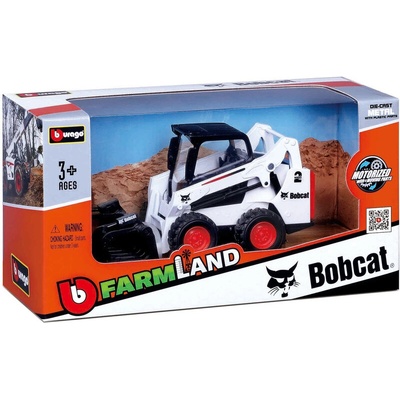 Bburago stroje Bobcat 10cm sada 12ks
