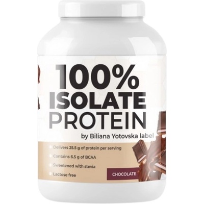 Biliana Yotovska 100% Isolate Protein | with Added Stevia [810 грама] Шоколад