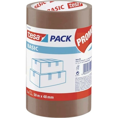 tesa lepiaca páska hnedá 50 m x 48 mm