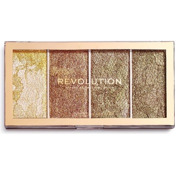 Makeup Revolution Vintage Lace Highlighter Palette Палитра
