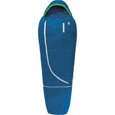 Grüezi bag Детски спален чувал Grüezi bag Biopod Wolle Kids World Traveller Kids' sleeping bag - True Blue - размер bis 170 cm Körpergröße (516-0112-0311)