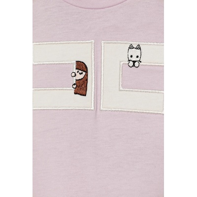 Elisabetta Franchi Бебешко боди от памук Elisabetta Franchi (ENBD003.0.JF054)